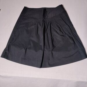 Banana Republic black mini skirt Sz 4 Pockets Cotton Blend - Imperfect
